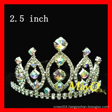 Beauty pageant tiara crown, AB crystal crown, sizes available